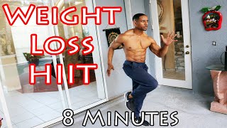 Running In Place HIIT Workout At Home For Weight Loss