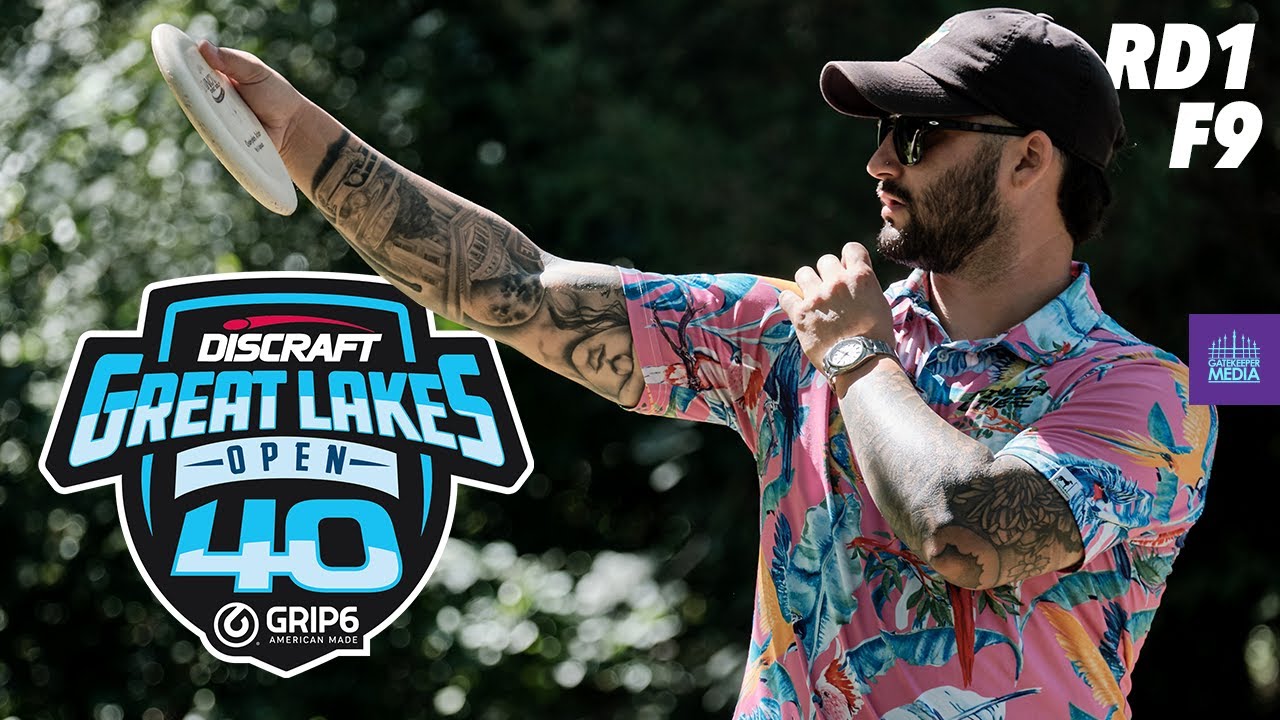 2022 Discraft Great Lakes Open | RD1, F9 FEATURE | Ulibarri, Callaway, Gibson, Kramer | Gatekeeper