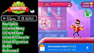 Bowmasters Mod Apk 2026 v11.3.2 - Unlimited Everything & Unlock All Characters