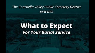 What to Expect   Burial Service