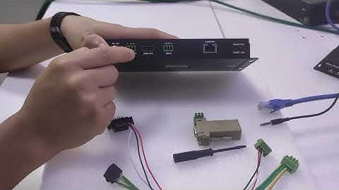 DIY the RS232 and audio connection cable