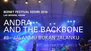 Biznet Festival Kediri 2016 : Andra and The Backbone - Jalanmu Bukan Jalanku