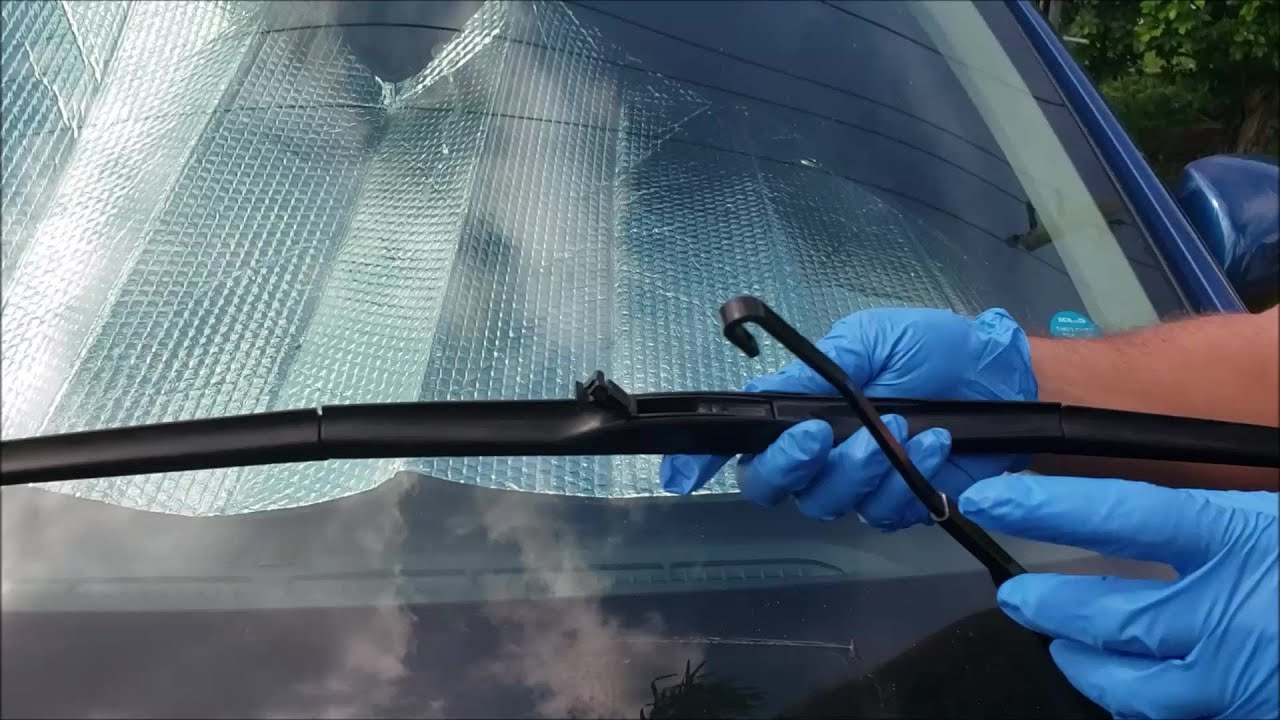 Como cambiar Escobillas de Honda Civic. Replace Wiper Refill -