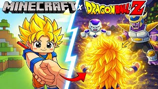 How I became Super saiyan 3 ssj3 in the Minecraft dragon Ball world (Hindi) screenshot 5