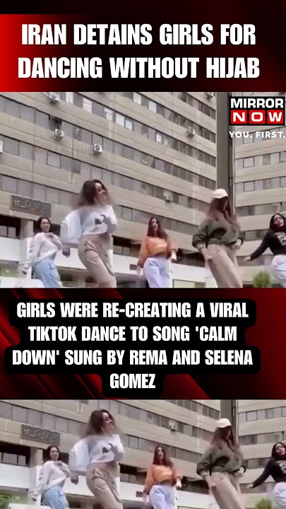 Viral Video | Iranian Girls Detained For Dancing Without Hijab On 'Calm Down' Song