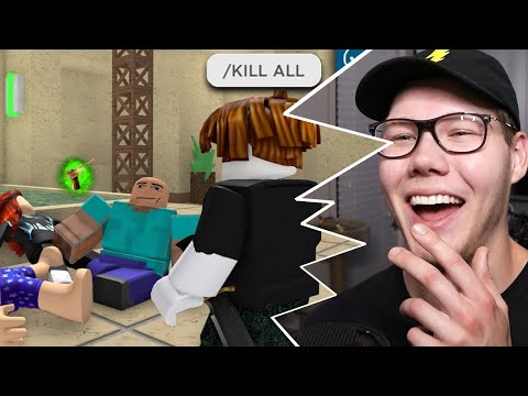 Reacting to ROBLOX Murder Mystery 2 FUNNY MOMENTS (dare)