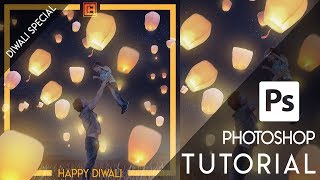 Diwali Special || Photoshop Manipulation Tutorial || Creative Ani screenshot 4