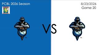 PCBL Summer 2026 - Drillers Scrimmage Game: Blue vs White - 8/23/26