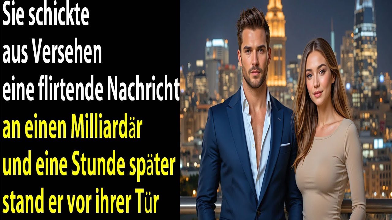Flirt-Nachricht aus Versehen an den Milliardär-CEO – eine Stunde später stand er vor ihrer Tür.