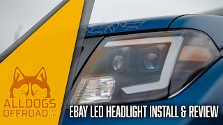 Budget eBay Clight Headlight Install and Review for Nissan Frontier 09'21'