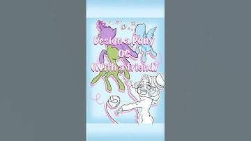 Design a My Little Pony OC! #pony #mlp #procreate #pegasusoc  #occhallenge #artchallenge