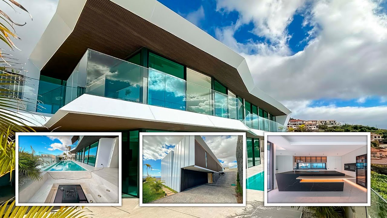 Luxury 4-Bedroom Villa in Funchal with Pool & Panoramic Views – Modern Design & Premium Finishes