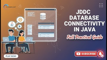 JDBC Database Connectivity in Java | Full Practical Guide | Technobrilliant Learning Solutions Pune