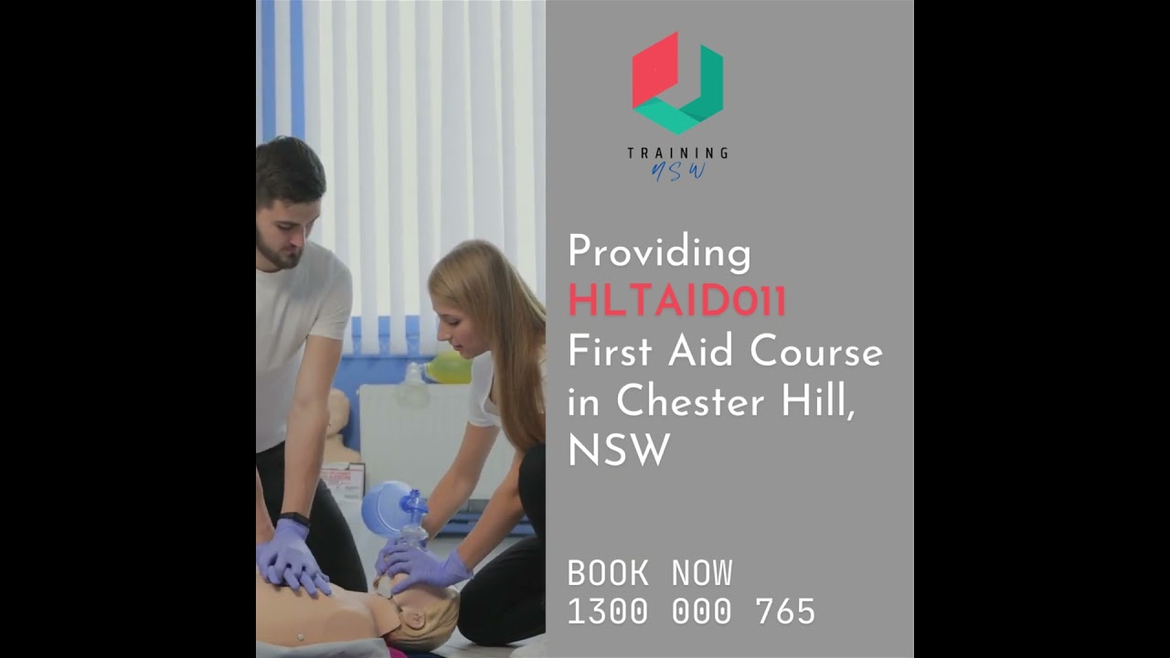 Providing HLTAID011 First Aid Course in Chester Hill, NSW.