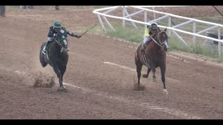 11 Cuadra Tio Juan vs Cuadra Isaac a 400 Yardas-5.Mayo.2024-3 Amigos Race Track