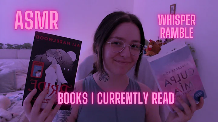 ASMR Romance Book Recommendations 📖| whisper ramble, book triggers, tapping