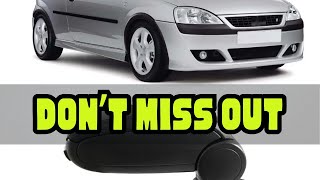 Armrest Center Console Black Leather for Opel Corsa C 2000-2008 Original Fit Car Interior Accessori