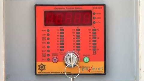 Mahindra DG control GCS409 CONTROLLER