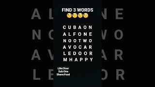 Find 3 Words