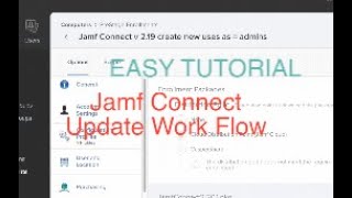 How to update Jamf Connet on Jamf pro