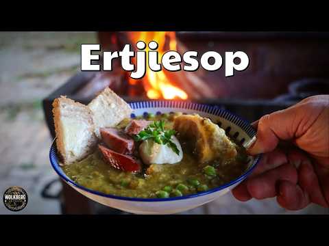 "Ertjiesop" - Split Pea Soup On the Braai: The Ultimate Winter Soup (Our Best Campfire Soup) |