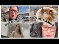 Carla youtuber + ESPUMA  en el CAFÉ + NUESTRO DOMINGO de RAMOS y comida FUERA/ EU