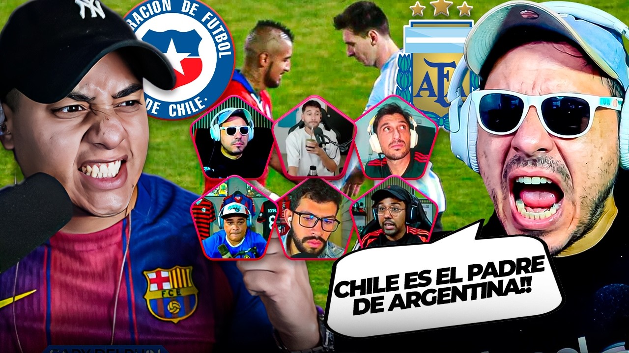 MOSQUETERMOS Debaten ARGENTINA 2022 vs CHILE 2015. Cual es mejor Nombre por Nombre