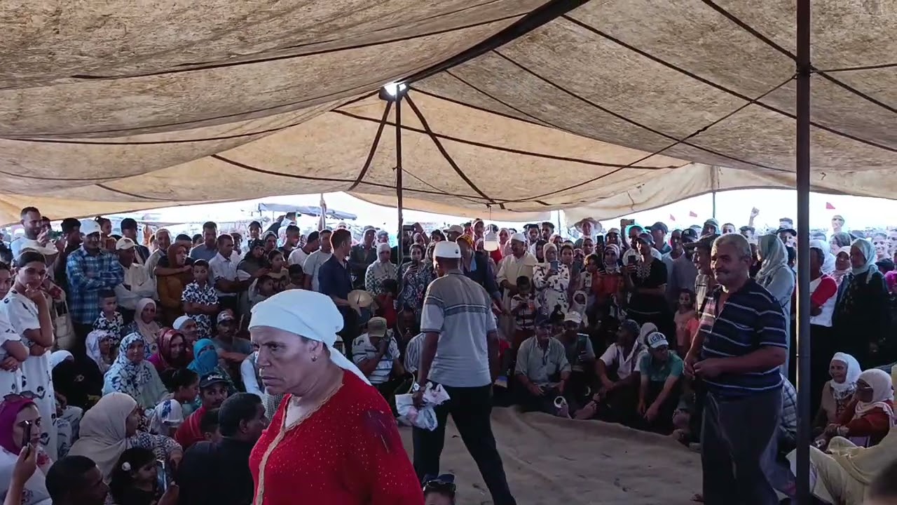 أحسن قصارة  مع الكبيرة الغرباوية بمهرجان سيدي عيسى بلحسن بسوق الأربعاء الغرب