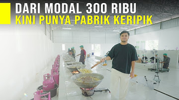 TINGGALKAN GAJI BESAR DI BUMN MODAL 300 RIBU PILIH JUALAN KERIPIK TANPA UTANG