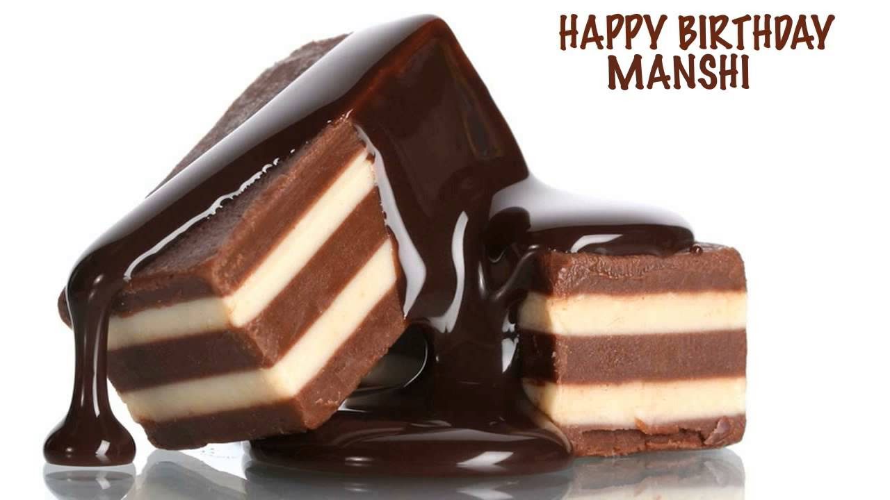 Manshi   Chocolate   Happy Birthday