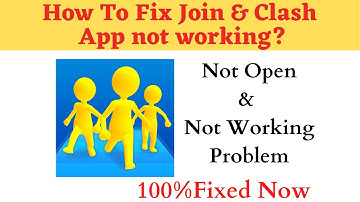 How to Fix Join & Clash Not Working Problem Android & Ios - Not Open Problem Solved | AllTechapple