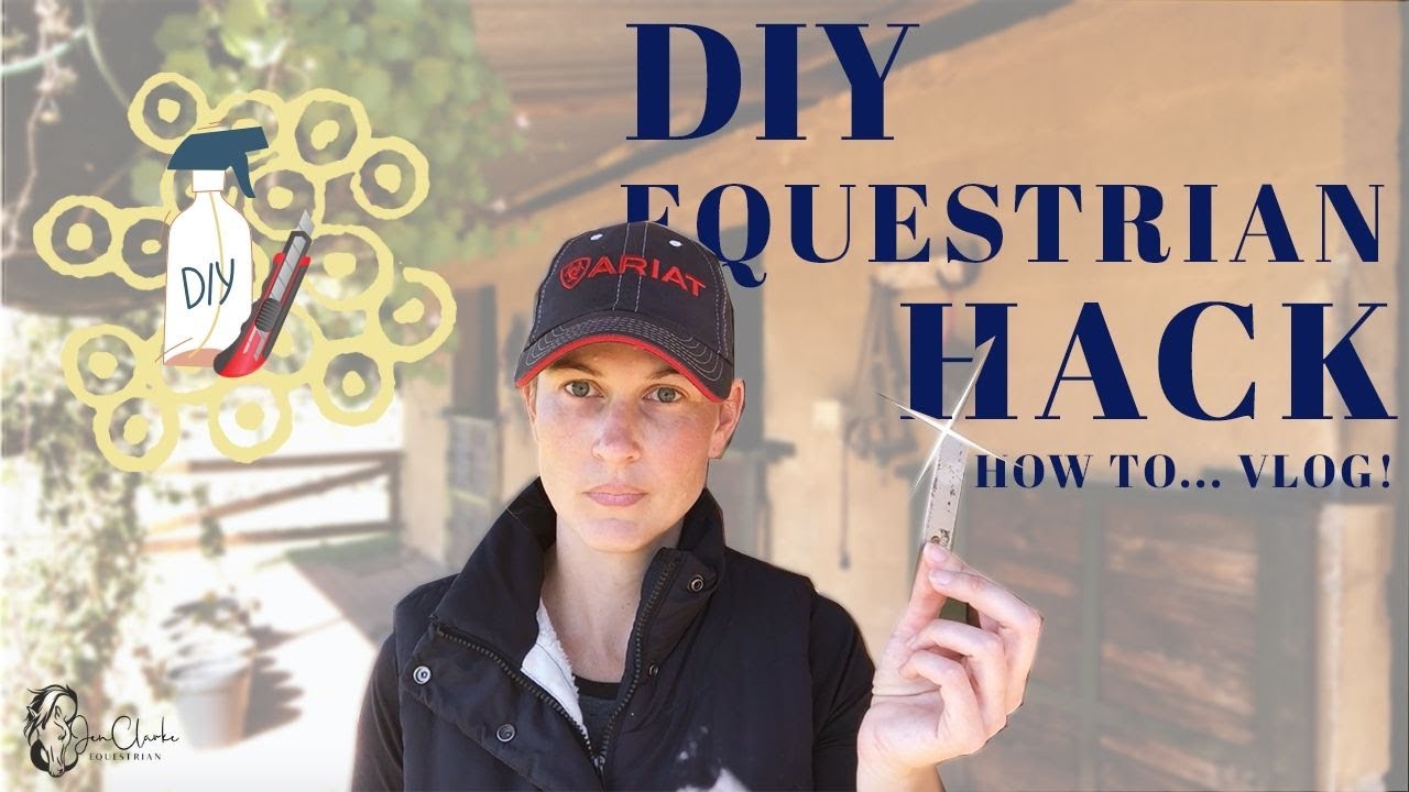 HORSE CARE VLOG | DIY Equestrian Life Hack | How to remove Bot Fly Eggs