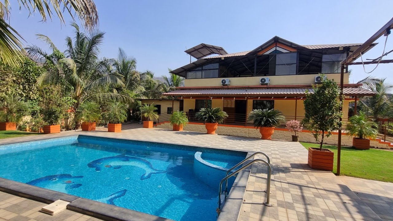 4BHK Farmhouse for Sale near Imagica, Khopoli-Pali  22 Guntha Land | ₹2.5 Cr (Negotiable) 8928004431