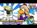 👕 FEBRUARY 2026 PENGUIN STYLE SECRETS ✨ | CLUB PENGUIN ZERO