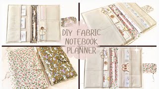 DIY Fabric Notebook Planner