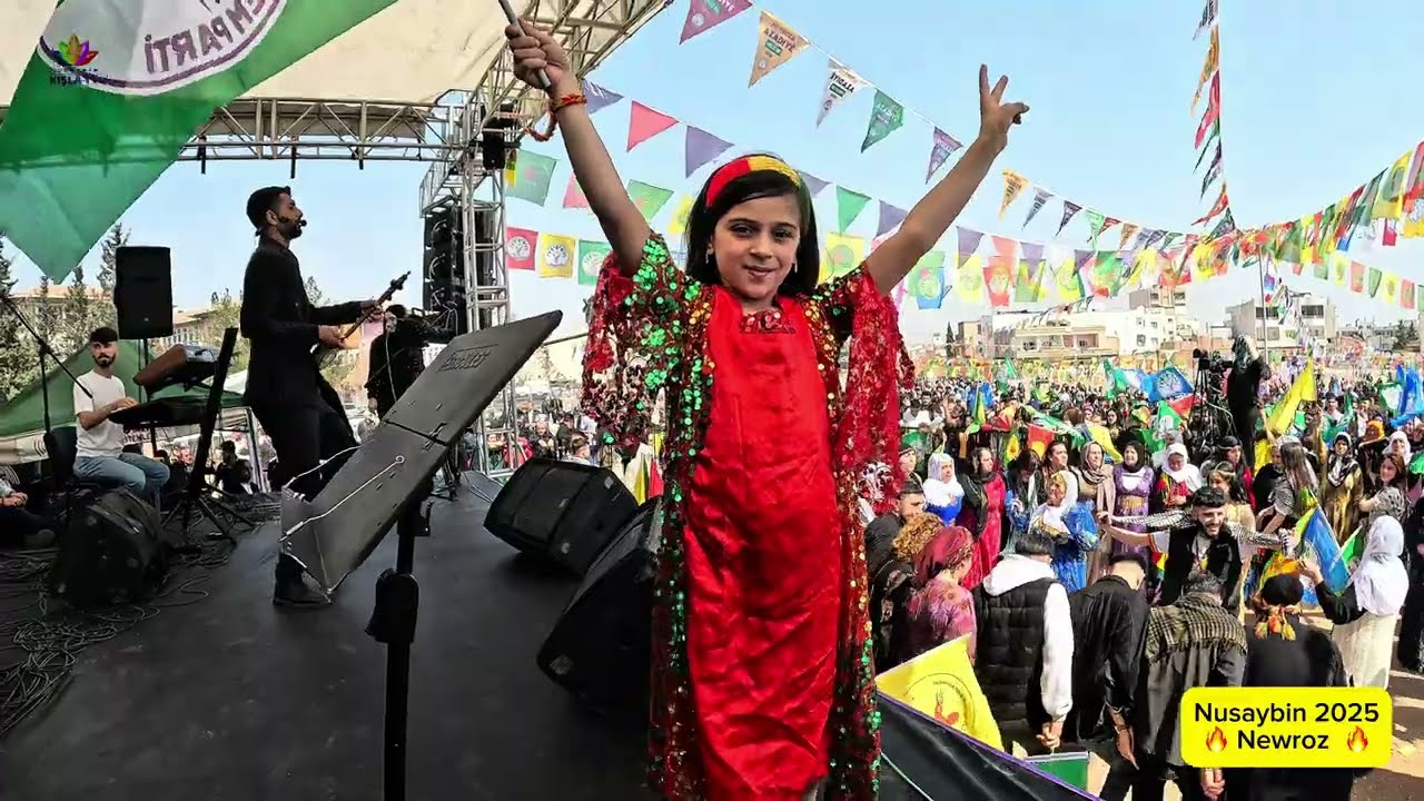 Nusaybin’de 2025 Newroz’u, büyük bir coşkuyla kutlandı!