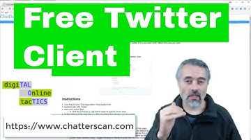 Read Your Twitter Feed Faster with the Free Twitter Client Chatterscan