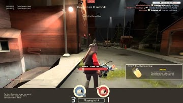 TF2 [HD] - Hunstman Sniper on Doublecross w/Commentary