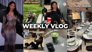 VLOG: Days in my life of as an introvert | Cute Dates, New Piercing + Training Clients