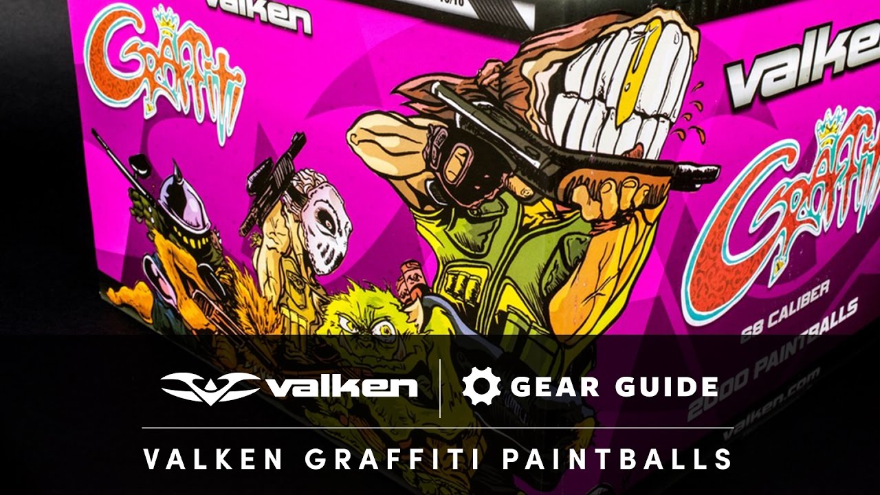 Valken Gear Guide Graffiti Paintballs