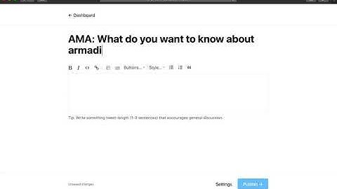 How to create a discussion thread on Substack