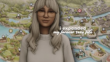 i expanded my forever save file (let