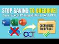 How to Change the Default Word, Excel and PowerPoint Save Options to Avoid Saving to OneDrive