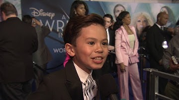A Wrinkle InTime LA World Premiere - Itw Deric McCabe (Official video)