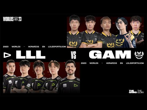 LOUD vs GAM Esports | #Worlds2023 |  Semana 1 día 1 Partida 2