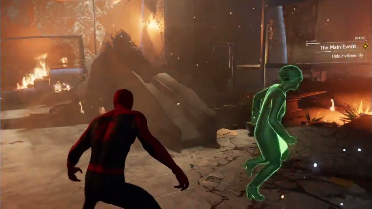 Spider-Man - Inside Fisk Tower and Fisk fight