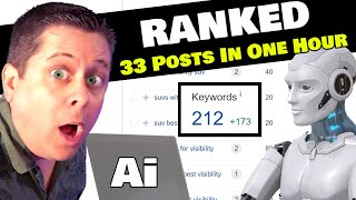 I Used AI To Rank 33 Blog Posts On Google In One Hour