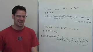 Another Acid-Base Titration Sample Problem: Chapter 17 – Part 10