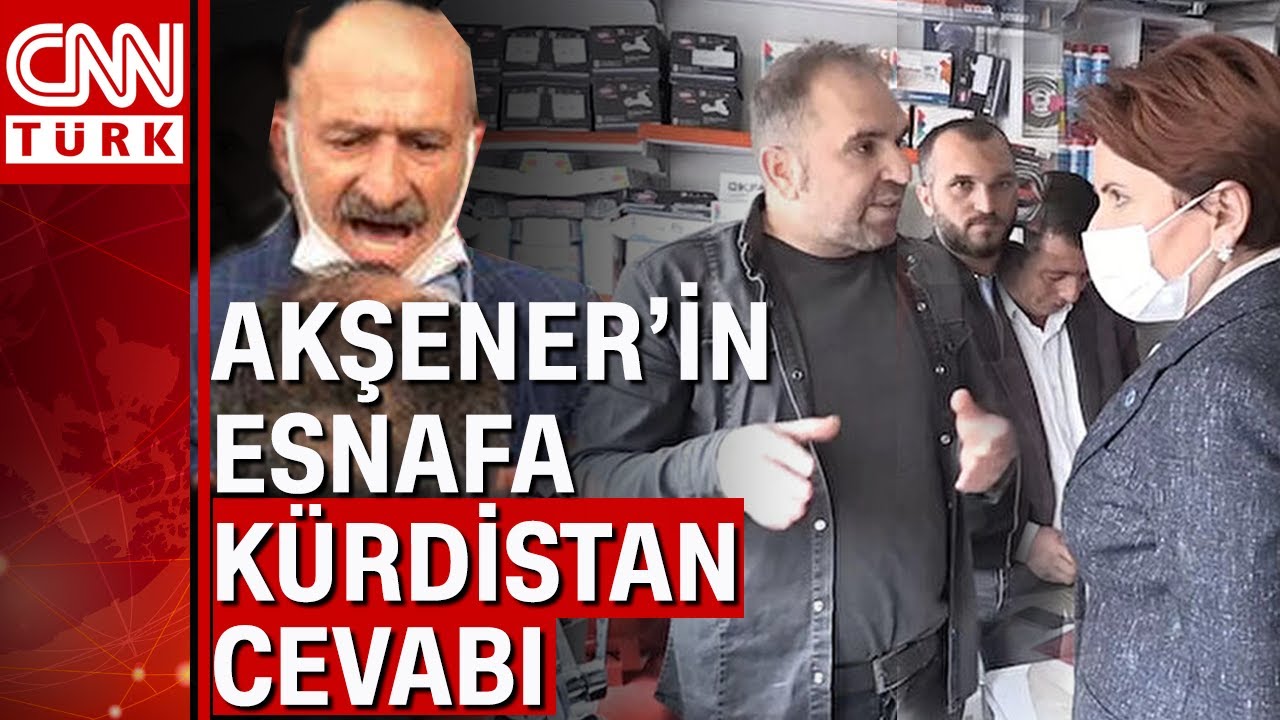 Siirt ziyaretinde Akşener'e esnafın faili meçhul sorusu ve 