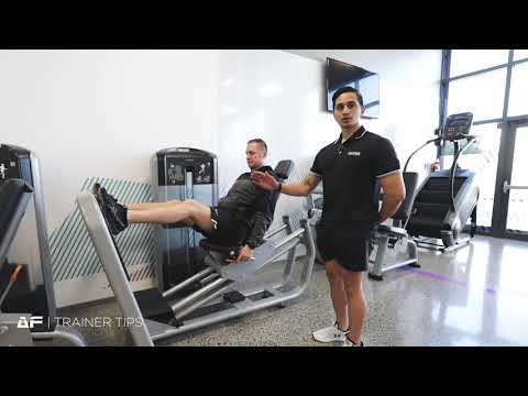 How To Use Leg Press Machine Anytime Fitness